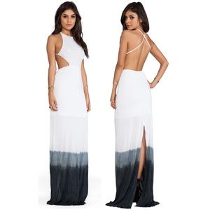 NWOT Woodleigh Sydney Dip Dye Ombre Maxi Dress